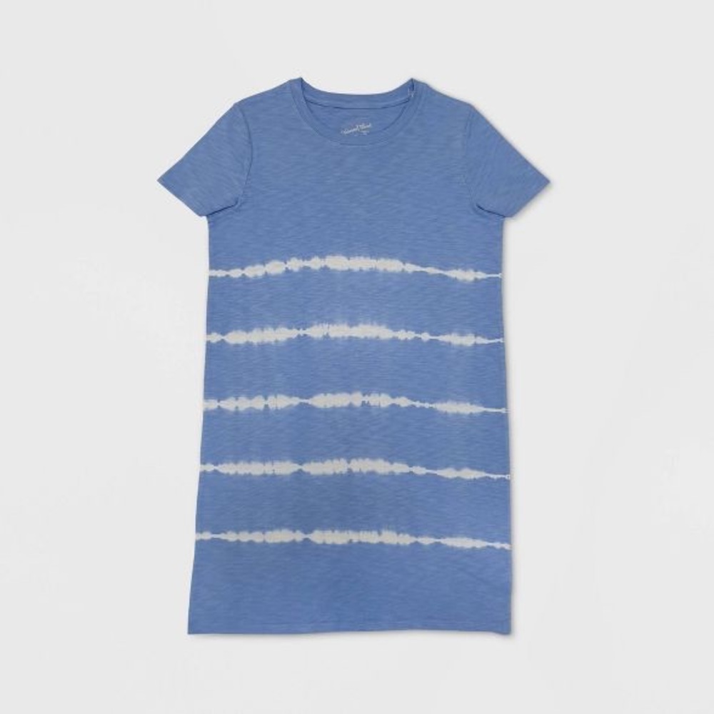 Women’s Tie-Dye T-Shirt dress Blue